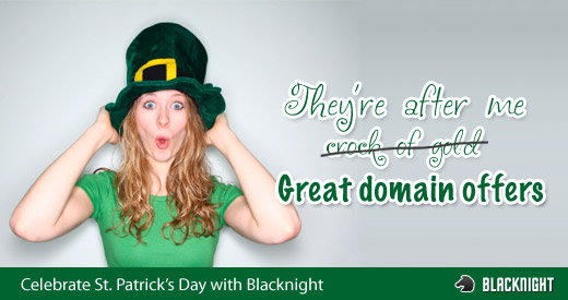 Patrick's Day Domain special