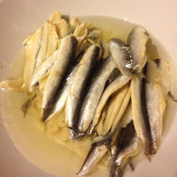 Fresh anchovies from Ballycotton Seafood in Midleton