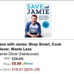 Save with Jamie priced on Amazon UK