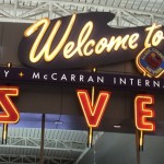 Signage at Vegas airport