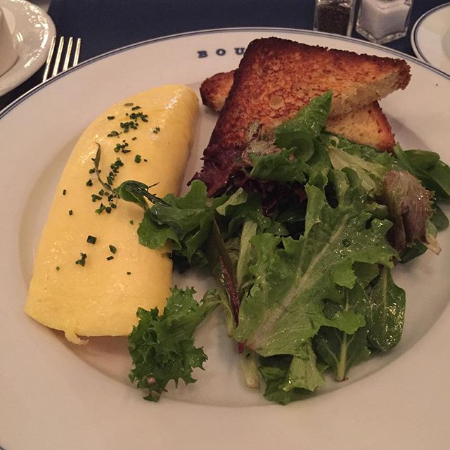 omelette at Bouchon