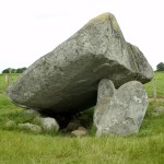 The Brownshill Dolmen is one of the largest Portal Dolmens in Europe with the cap stone weighing over 4 tons. It is located just outside Carlow town in Ireland.
