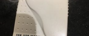A bit of Computing History – USB 56k Modem 14574063_1958322494396495_1770274674895224832_n