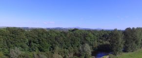 Some Fun With a Drone Down by the River Lock on the Barrow near Milford