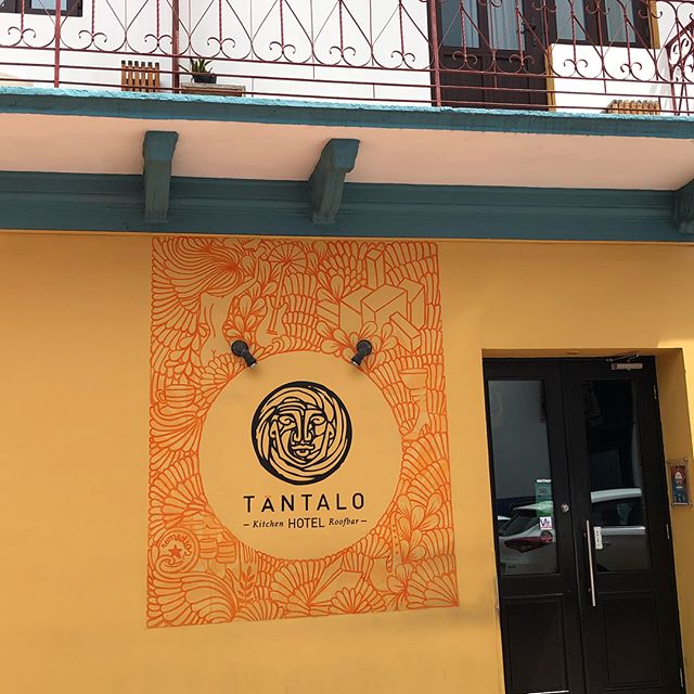 Tantalo restaurant and hotel with rooftop bar