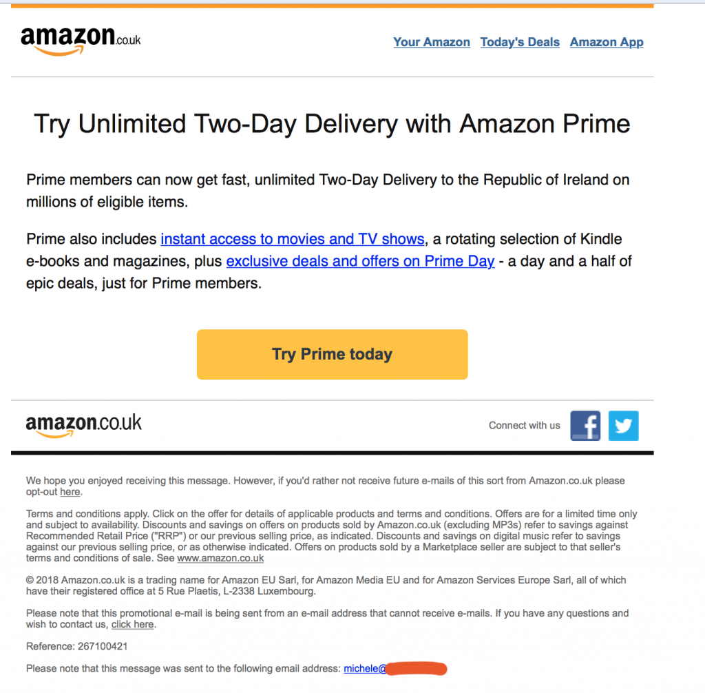 Amazon Finally Launches Prime Delivery in Ireland