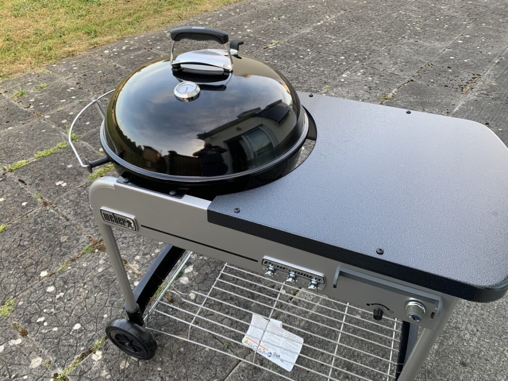 My assembled Weber Performer Deluxe GBS Charcoal Barbecue 57cm
