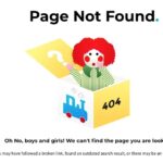 Fun 404 Error Page Oregon Museum of Science & Industry